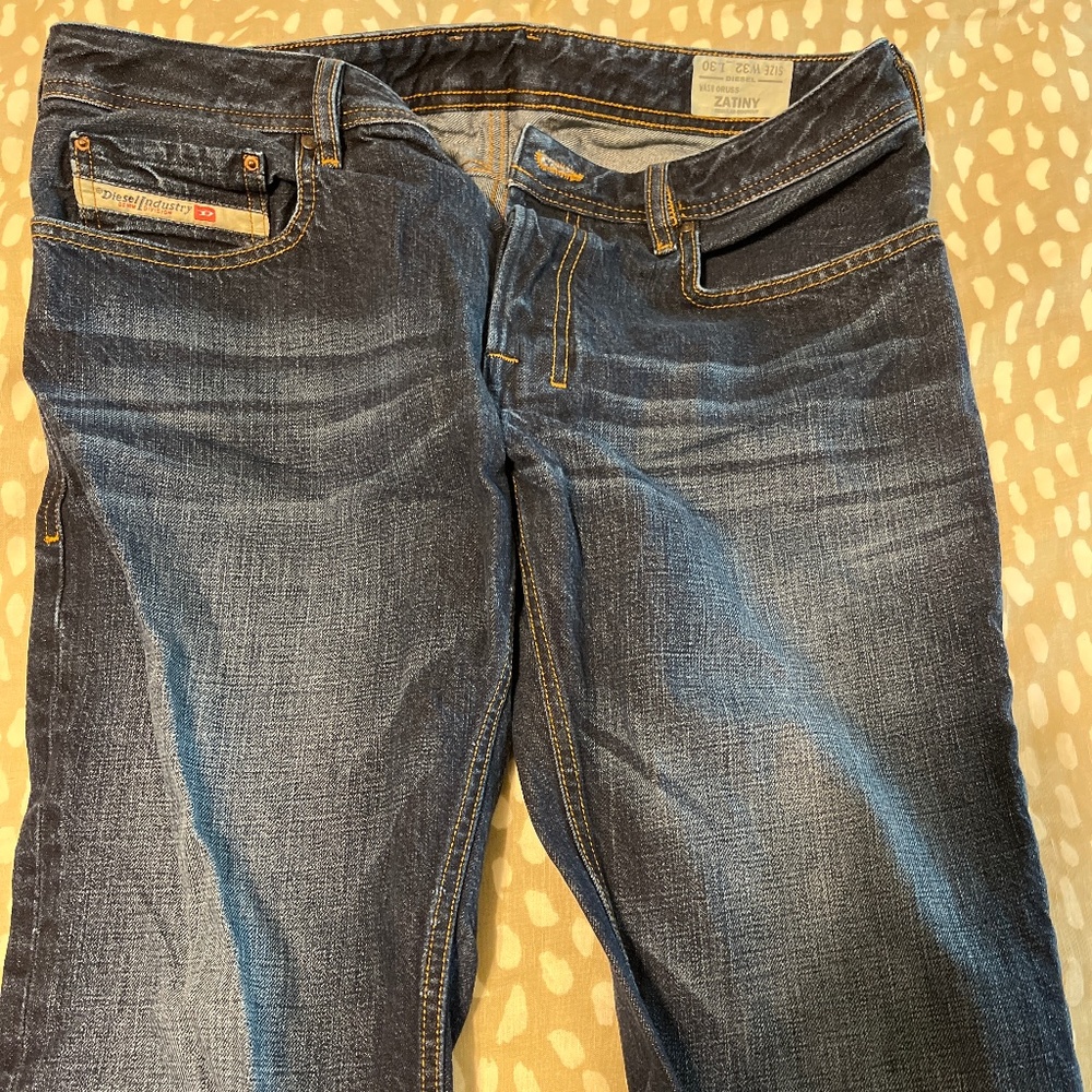 Diesel Men's Zatiny Bootcut Jeans - Dark Blue